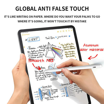 LCD di alluminio personale che scrive compressa Pen Palm Rejection Stylus For Ipad
