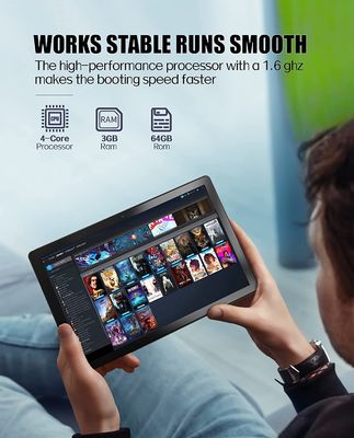 Gioco Ultrabook del computer portatile della ROM 64GB 256GB di Android 12 con la batteria di GPU 6000mAh