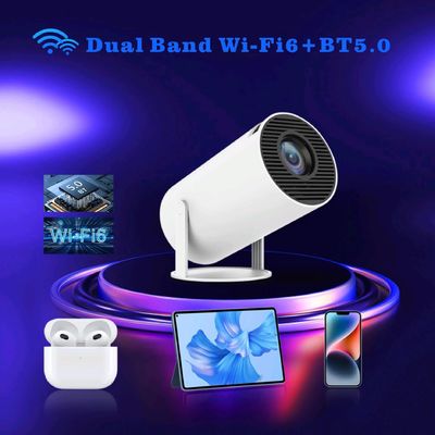 8G ROM Storage 4K HD Projector con quad-core ARM Cortex-A53 CPU e Mali-G31 GPU