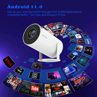 1G Buffer Memory Full HD LCD Projector con CPU quad-core ARM Cortex-A53
