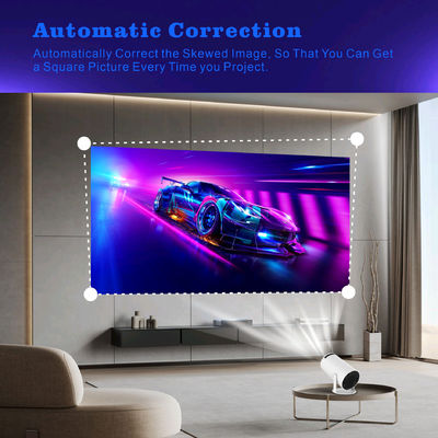 8G ROM Storage 4K HD Projector con quad-core ARM Cortex-A53 CPU e Mali-G31 GPU