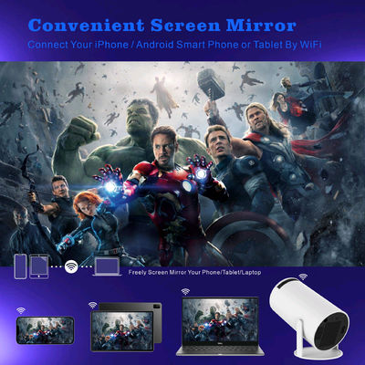 Proiettore intelligente Proiettore per home theater 1080P con temperatura di colore 8000K ± 1000K